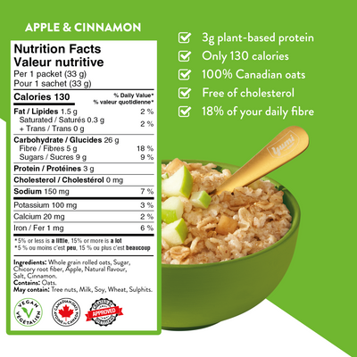 Apple Cinnamon Morning Oats